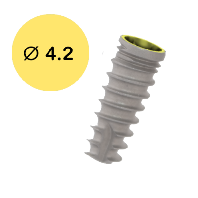 Implant Classic with conical connection D-4.2mm