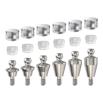 Straight Ball Attachment Standard Set Narrow Platform (RP)