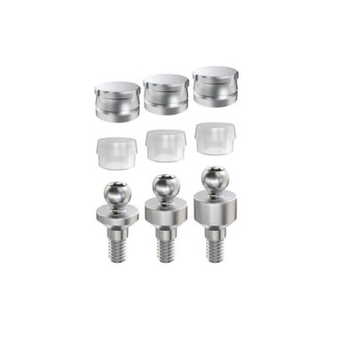 Straight Ball Attachment Standard Set Slim Platform Straight Ball Attachment Standard Set Slim Platform